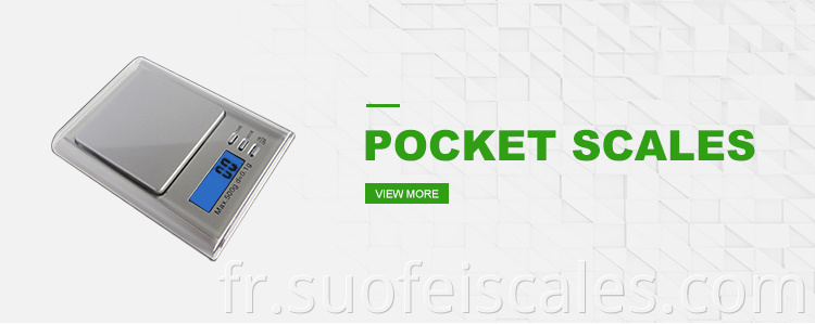 FC-50 Portable Digital 0,001G LCD Affichage des bijoux Pocket Scale
